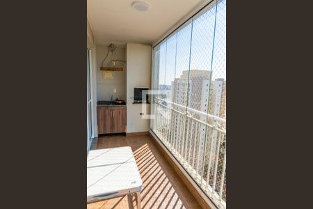 Varanda da Sala de apartamento à venda com 3 quartos, 110m² em Vila Progresso, Campinas