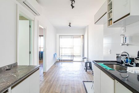 Sala/Cozinha de apartamento para alugar com 1 quarto, 39m² em Butantã, São Paulo