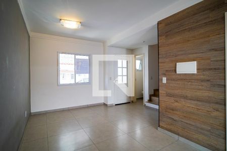 Sala de casa de condomínio para alugar com 3 quartos, 124m² em Central Parque Sorocaba, Sorocaba