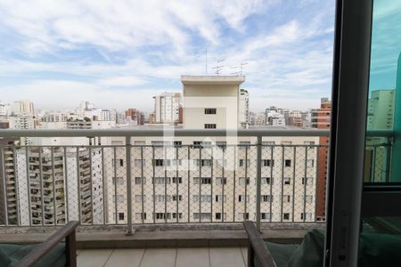 Varanda de apartamento para alugar com 1 quarto, 50m² em Vila Nova Conceição, São Paulo