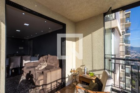 Varanda da Sala de apartamento para alugar com 3 quartos, 76m² em Picanço, Guarulhos