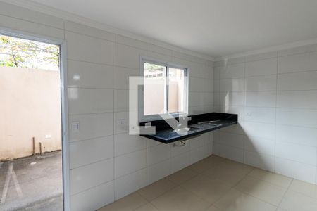 Cozinha de casa para alugar com 2 quartos, 90m² em Loteamento Joao Batista Juliao, Guarujá