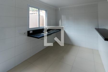 Cozinha de casa para alugar com 2 quartos, 90m² em Loteamento Joao Batista Juliao, Guarujá