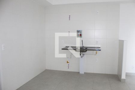 Sala/Cozinha de apartamento para alugar com 1 quarto, 32m² em Jardim Caravelas, São Paulo