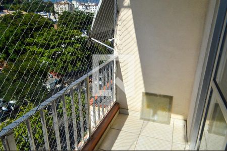 Varanda da Sala de apartamento para alugar com 2 quartos, 55m² em Taquara, Rio de Janeiro