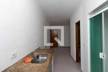 Cozinha de apartamento para alugar com 1 quarto, 40m² em Vila Maria, São Paulo