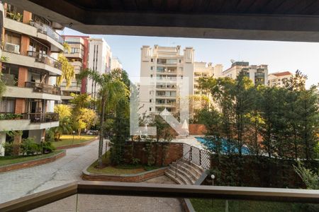 Varanda da Sala de apartamento à venda com 3 quartos, 129m² em Real Parque, São Paulo