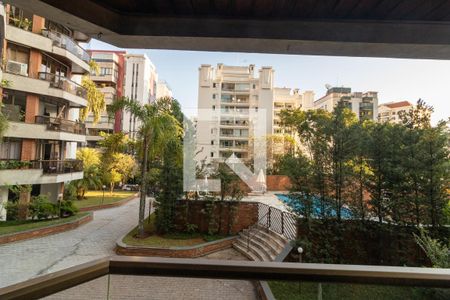 Varanda da Sala de apartamento para alugar com 3 quartos, 129m² em Real Parque, São Paulo