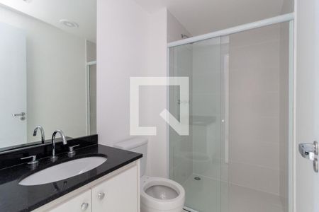 Banheiro  de apartamento para alugar com 1 quarto, 27m² em Belenzinho, São Paulo