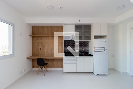 Cozinha de apartamento para alugar com 1 quarto, 27m² em Belenzinho, São Paulo