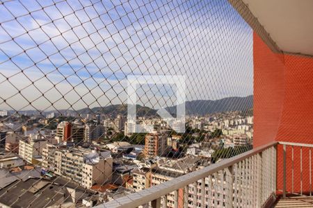 Varanda da Sala/Quarto de apartamento para alugar com 1 quarto, 68m² em Méier, Rio de Janeiro