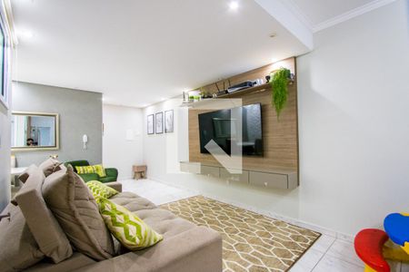 Sala de apartamento à venda com 3 quartos, 80m² em Vila Marina, Santo André