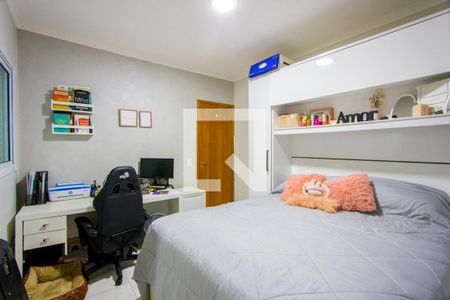 Quarto 1 - Suíte de apartamento à venda com 3 quartos, 80m² em Vila Marina, Santo André