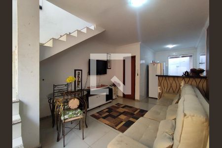 Sala de casa de condomínio à venda com 2 quartos, 80m² em Tijuco, Contagem