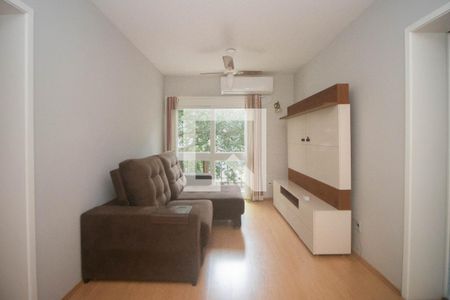 Sala de apartamento para alugar com 1 quarto, 41m² em São João, Porto Alegre