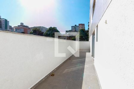Varanda da Sala de apartamento à venda com 3 quartos, 135m² em Salgado Filho, Belo Horizonte