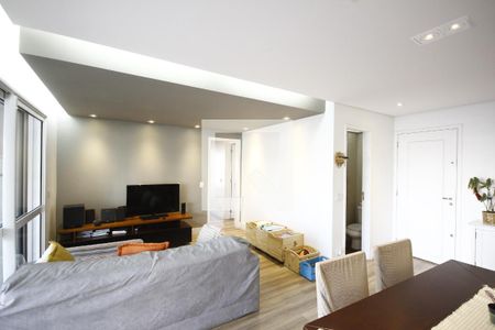 Sala de apartamento à venda com 3 quartos, 127m² em Vila Firmiano Pinto, São Paulo