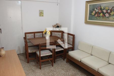 Sala de apartamento para alugar com 1 quarto, 64m² em Centro, São Vicente