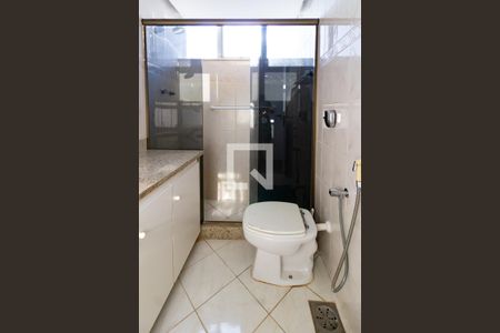 Detalhe do banheiro da suíte  de apartamento para alugar com 3 quartos, 91m² em Lagoa, Rio de Janeiro