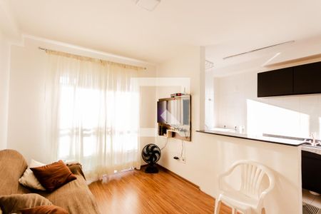 Sala de apartamento à venda com 2 quartos, 51m² em Vila Metalúrgica, Santo André