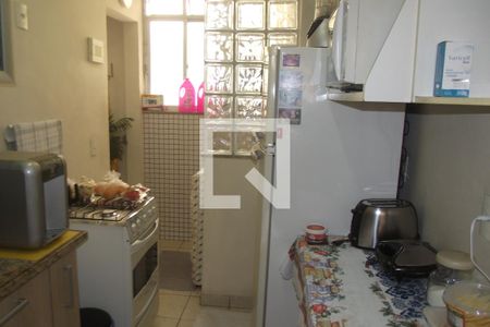 Cozinha de apartamento à venda com 1 quarto, 45m² em Rocha, Rio de Janeiro