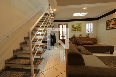 Sala de casa à venda com 3 quartos, 140m² em Jardim Utinga, Santo André