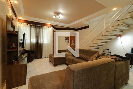 Sala de casa à venda com 3 quartos, 140m² em Jardim Utinga, Santo André