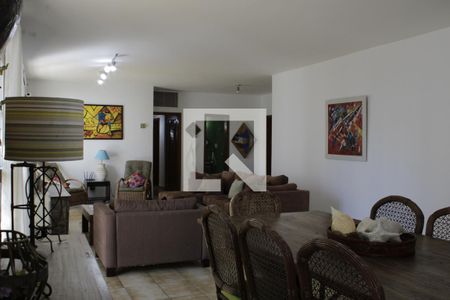 Sala de apartamento para alugar com 4 quartos, 200m² em Jardim Tejereba, Guarujá
