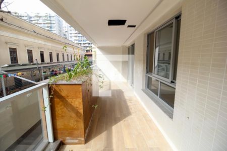 Varanda da Sala de apartamento à venda com 4 quartos, 204m² em Botafogo, Rio de Janeiro