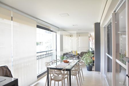 Varanda gourmet de apartamento à venda com 3 quartos, 180m² em Nova Petrópolis, São Bernardo do Campo