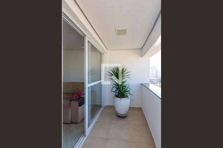 Varanda da Sala de apartamento à venda com 3 quartos, 108m² em Jardim Bela Vista, Santo André