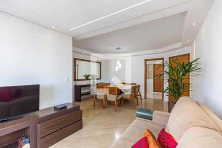 Sala de apartamento à venda com 3 quartos, 108m² em Jardim Bela Vista, Santo André