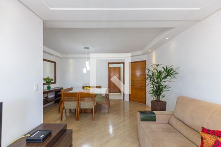 Sala de apartamento à venda com 3 quartos, 108m² em Jardim Bela Vista, Santo André