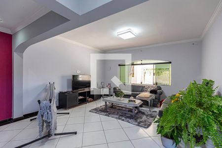 Sala de casa para alugar com 3 quartos, 198m² em Vila Bela Vista, Santo André