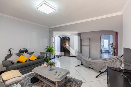 Sala de casa para alugar com 3 quartos, 198m² em Vila Bela Vista, Santo André