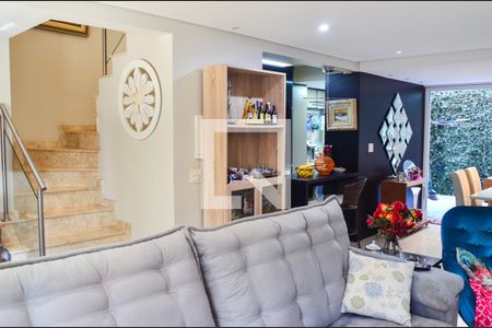 Sala de casa de condomínio para alugar com 3 quartos, 110m² em Chácara Primavera, Campinas