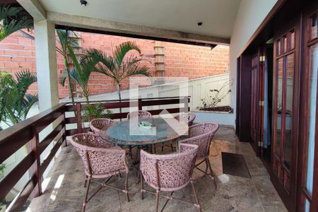 Varanda da Sala de casa à venda com 4 quartos, 640m² em Jardim Guarani, Campinas