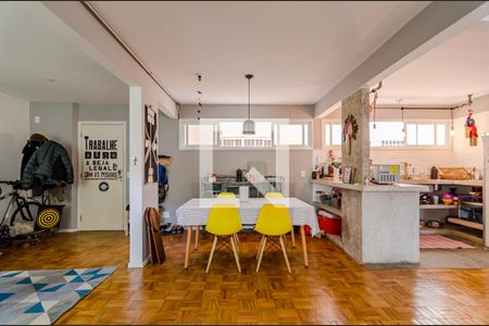 Sala de jantar de apartamento para alugar com 1 quarto, 72m² em Alto de Pinheiros, São Paulo