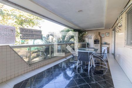 Varanda de apartamento à venda com 3 quartos, 121m² em Recreio dos Bandeirantes, Rio de Janeiro