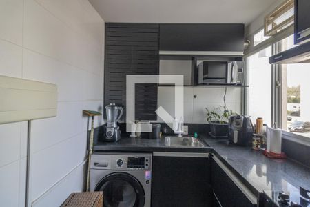 Cozinha e Área de Serviço de apartamento à venda com 2 quartos, 45m² em Recreio dos Bandeirantes, Rio de Janeiro