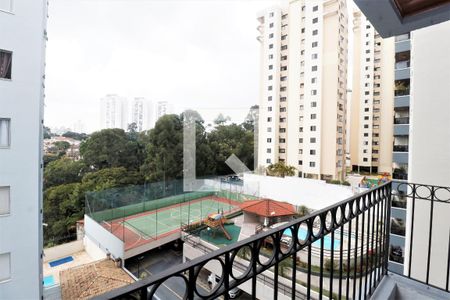 Varanda da Sala de apartamento à venda com 3 quartos, 74m² em Vila Romero, São Paulo