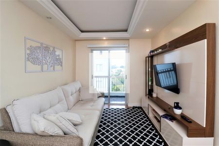 Sala de apartamento à venda com 3 quartos, 74m² em Vila Romero, São Paulo