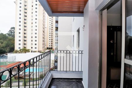 Varanda da Sala de apartamento à venda com 3 quartos, 74m² em Vila Romero, São Paulo