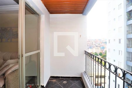 Varanda da Sala de apartamento à venda com 3 quartos, 74m² em Vila Romero, São Paulo