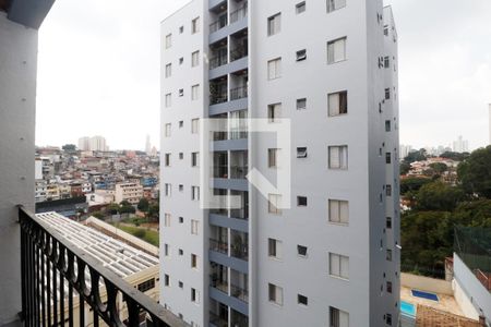 Varanda da Sala de apartamento à venda com 3 quartos, 74m² em Vila Romero, São Paulo