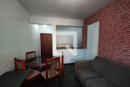 Sala de apartamento para alugar com 1 quarto, 45m² em Vila Amelia, Ribeirão Preto