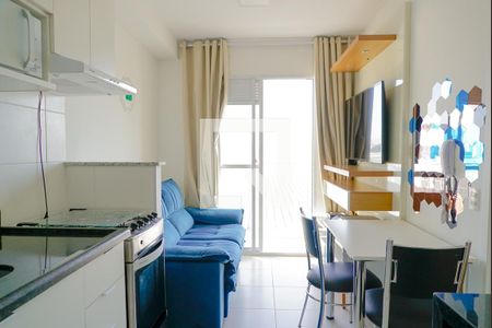 Sala  de apartamento à venda com 1 quarto, 28m² em Mooca, São Paulo