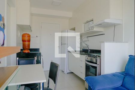 Cozinha de apartamento à venda com 1 quarto, 28m² em Mooca, São Paulo