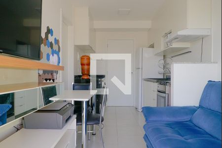 Sala  de apartamento à venda com 1 quarto, 28m² em Mooca, São Paulo