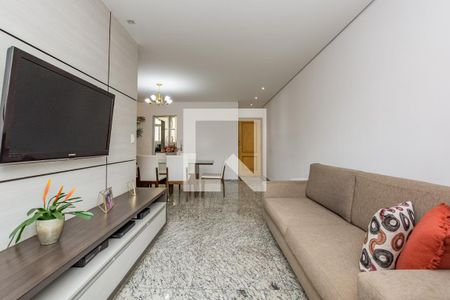 Sala de apartamento à venda com 3 quartos, 97m² em Havaí, Belo Horizonte